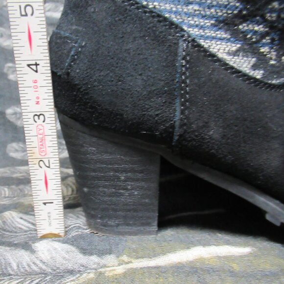 BareTraps Zeldie Aztec Print Fur Lined Boho Festival Winter Boot - Picture 4 of 15